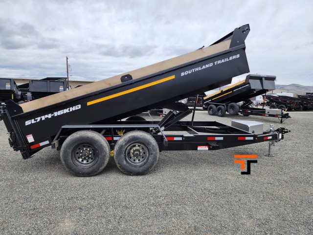 Trailer Station USA Southland Model SL714-16KHD Category: Dump - Bumper Pull GVWR: 17120 Payload: 13325