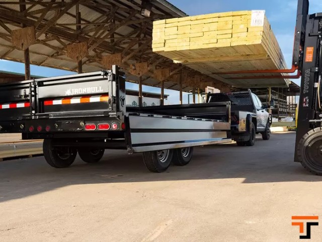 Trailer Station USA Iron Bull Model DDP9614072 Category: Dump - Deckover GVWR: 14000 Payload: 9340
